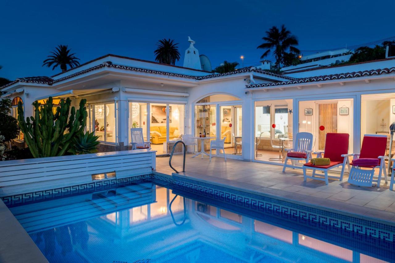 Relaxing Villa Heated Pool Luxurious Views Massage Санта-Урсула Екстер'єр фото
