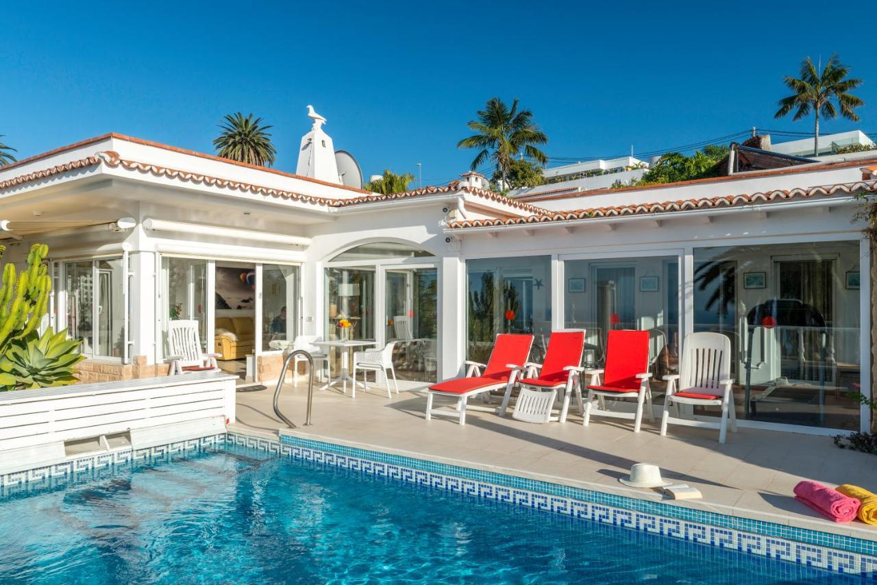 Relaxing Villa Heated Pool Luxurious Views Massage Санта-Урсула Екстер'єр фото